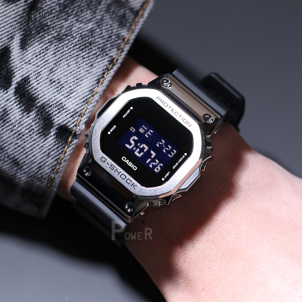 卡西欧G-SHOCK金属方块GM-5600-1 B-1 B-3 GMW-B5000D-1 GD-9 110 手表 日韩腕表 原图主图