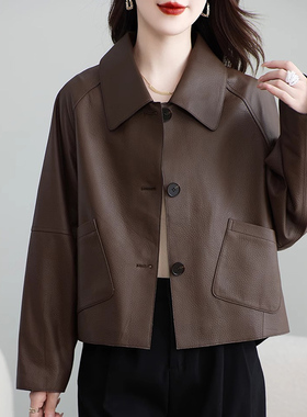 女装纸样K278秋冬短款插肩袖皮夹克上衣外套服装裁衣图纸裁剪纸板