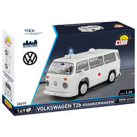 24619 cobi Volkswagen T2 Ambulance building Block for Children's Birthday Military collection building block Model Desktop decoration thumbnail 5