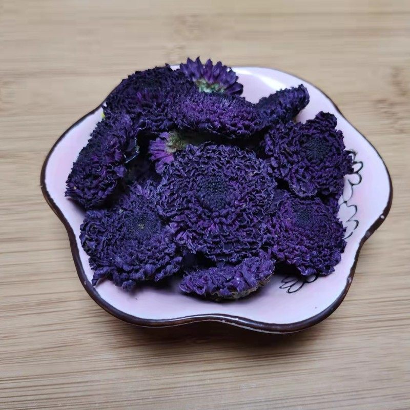新疆发货昆仑山紫菊花茶女士茶雪菊胎菊正品100g天山菊花茶