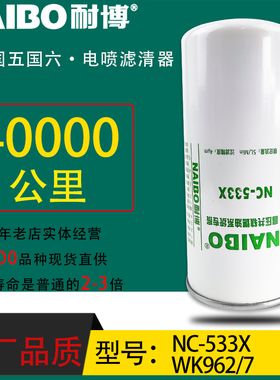 WK962/7小油电喷长效专用柴油滤芯VG1560080012 CX0818E NC-533X