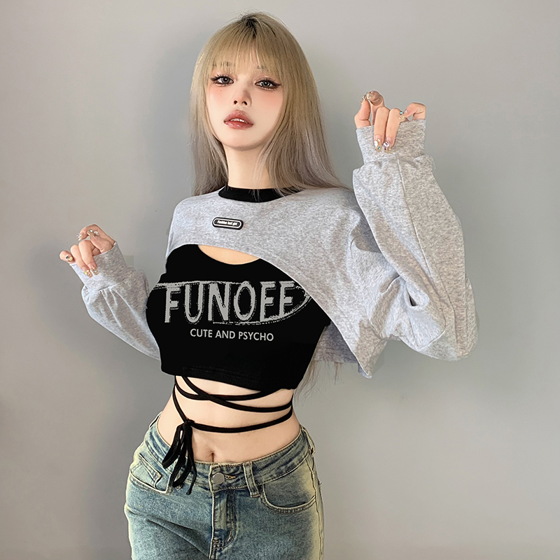 含棉辣妹女团演出辣妹跳舞超好看