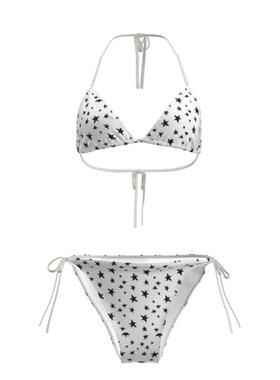 欧美性感比基尼三点式泳衣女温泉度假沙滩分体泳装bikini温泉度假