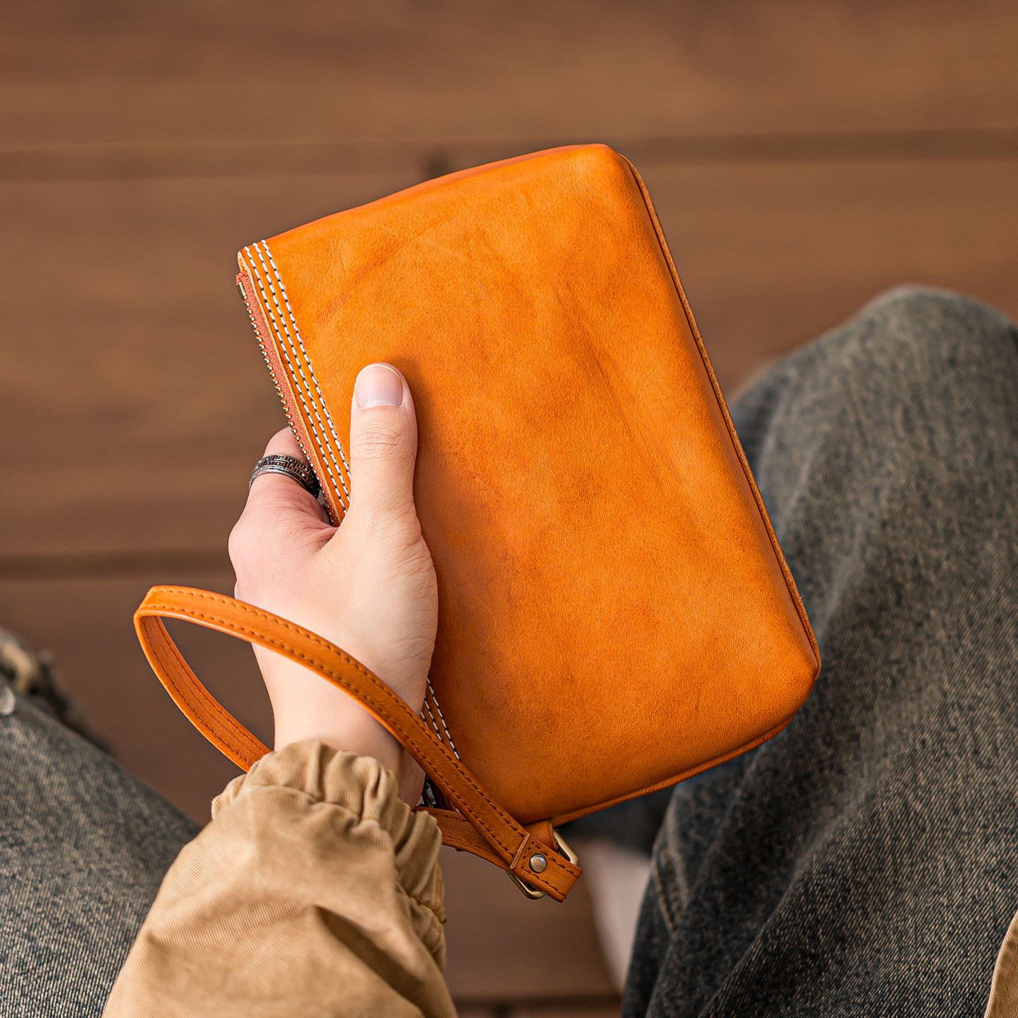 后步植鞣头层牛皮日式软皮手拿包复古手工擦色真皮钱包零钱包皮夹,箱包皮具/热销女包/男包,男士包袋,淘宝优惠券,粉丝福利购,淘宝优惠卷