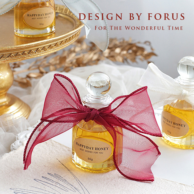 结婚喜蜜伴手礼喜糖礼品小物件伴娘伴郎回礼ins风网红蜂蜜小瓶
