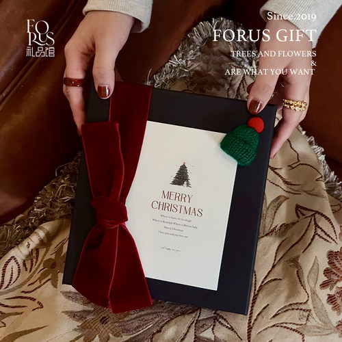 圣诞礼物套装礼盒高级感