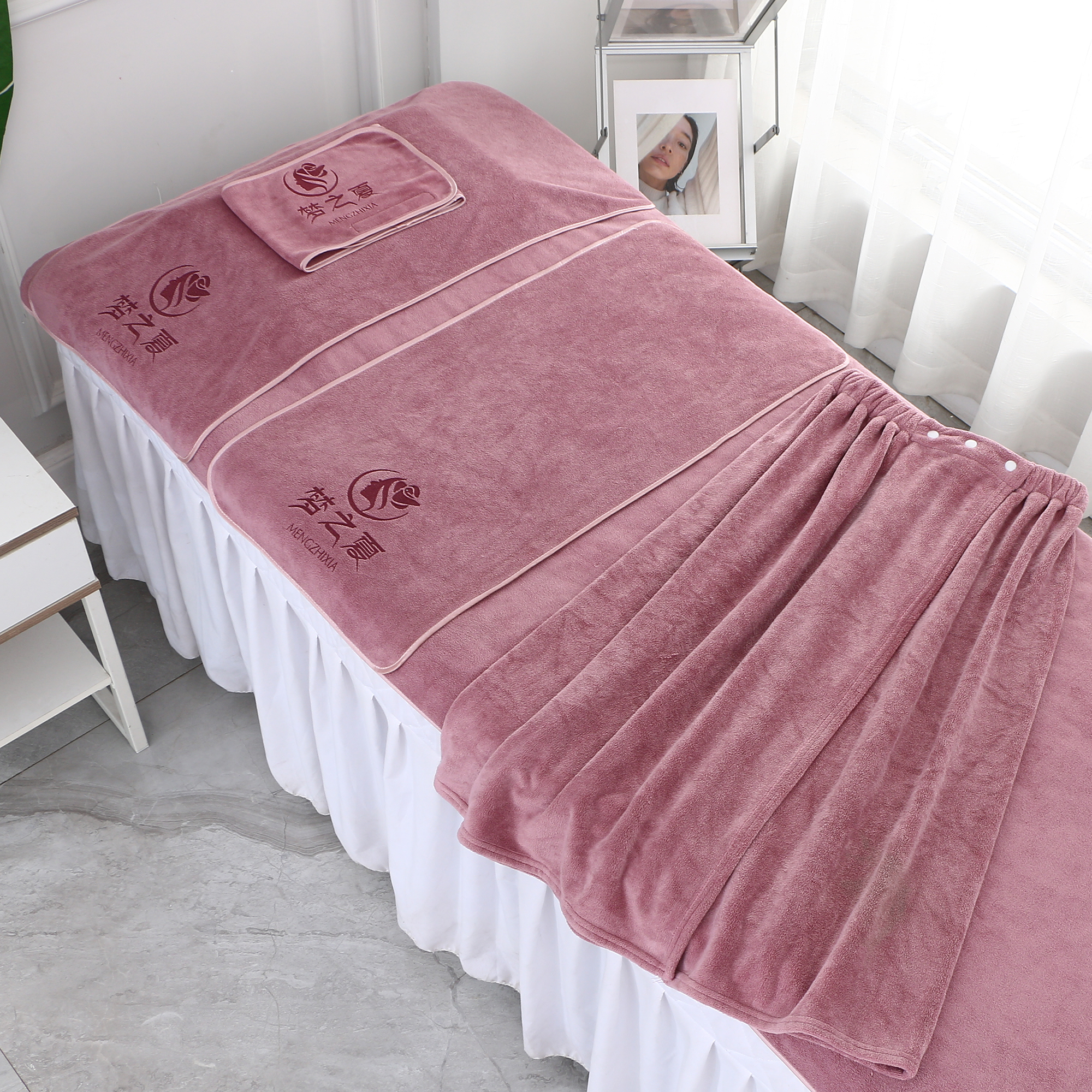 美容院专用通用超细纤维定制铺床