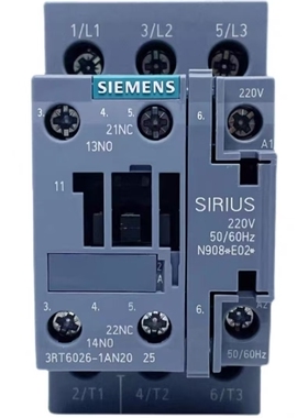 波峰焊电梯专用接触器3RT6023/6024/6025/6026/6027/6028-1AC/1A