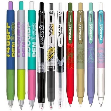 日本ZEBRA斑马笔JJ15黑笔套装日系高颜值中性笔组合撞色学生考试