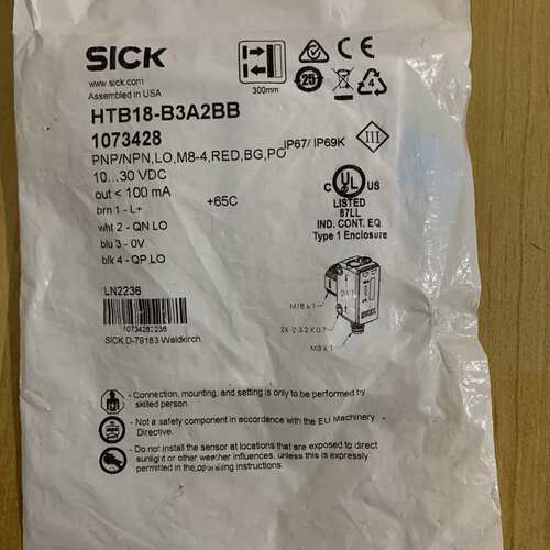 议价全新德国SICK传感器，HTB18-B3A2BB货号1073