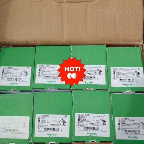 议价施耐德LC1D18BDC接触器，进口接触器，线圈DC24V，