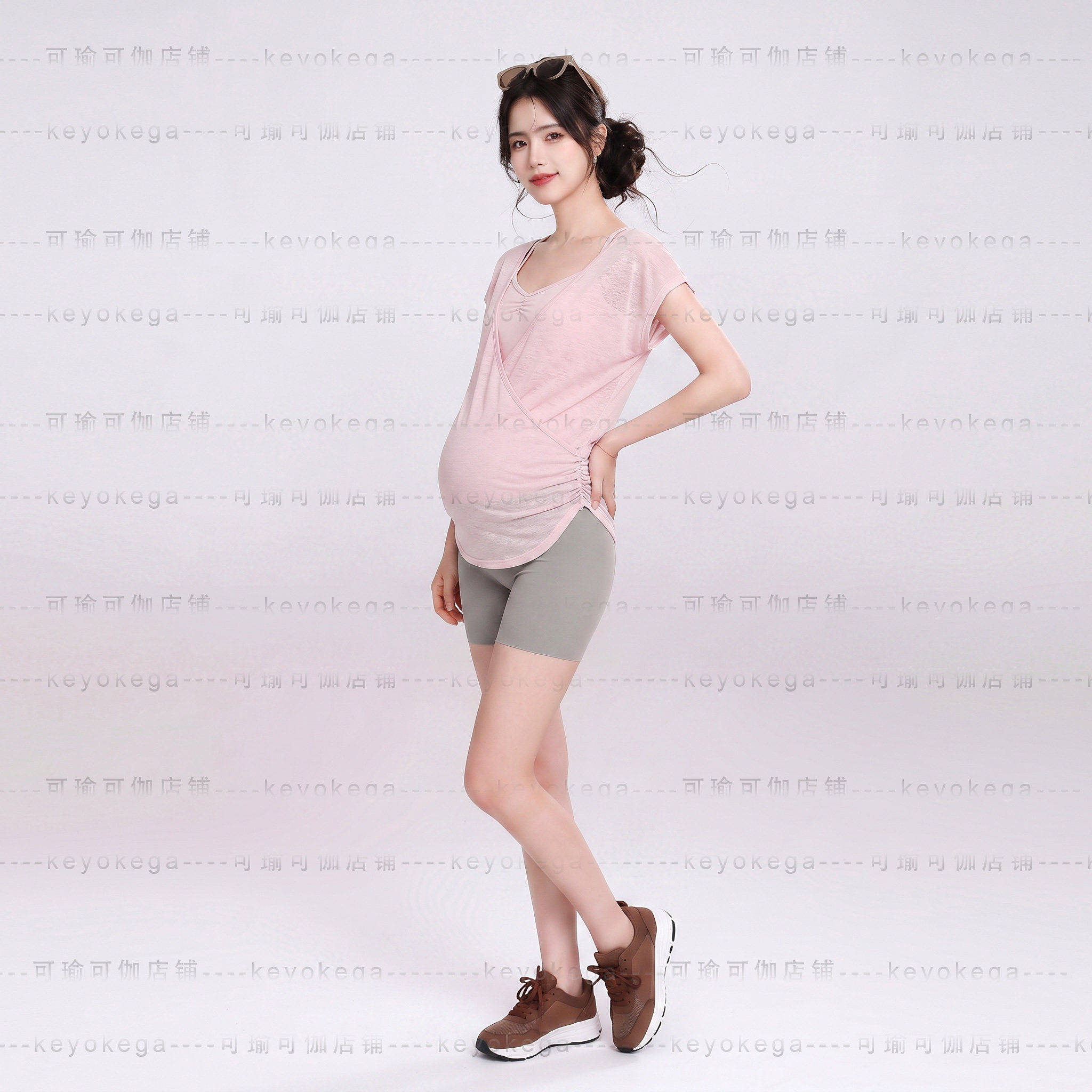 春夏新款孕妇瑜伽服套装