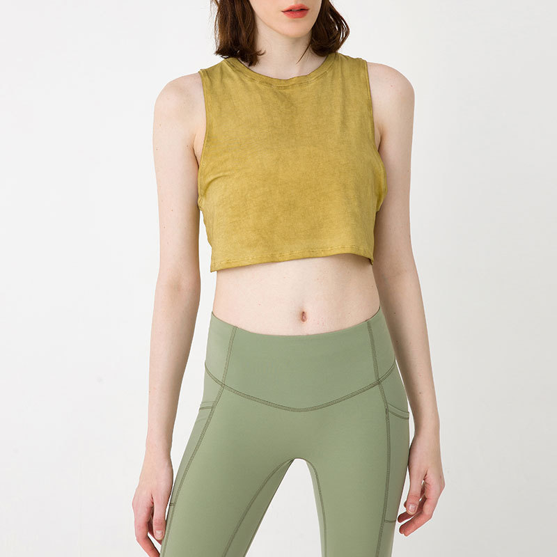 可瑜可伽瑜伽服背心宽松