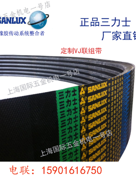 三力士连组三角带联组皮带碎石机打桩机 8V6730La  3V1200