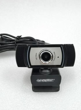 奥尼C33电脑USB摄像头高清HD1080p网课直播内置唛360度旋转一对一