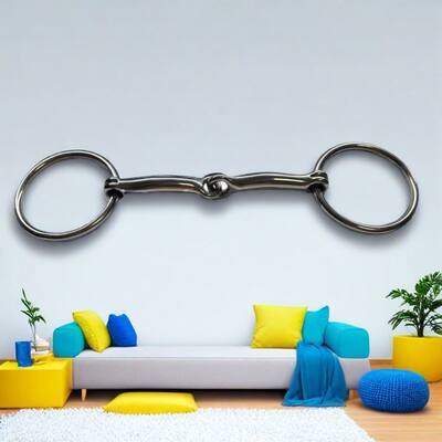 马嚼子不锈钢O型口衔铁