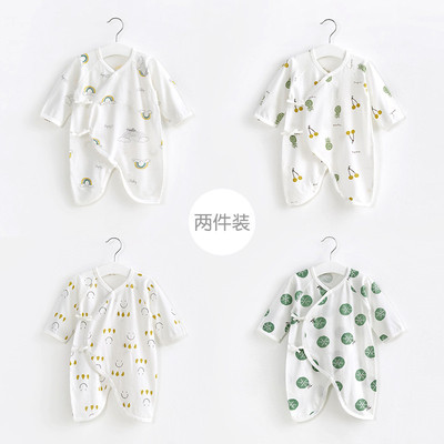 新生婴儿衣服夏季薄款纯棉蝴蝶衣