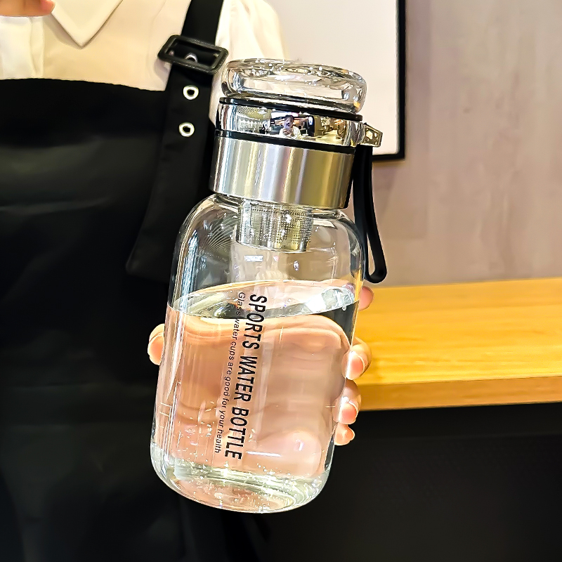 高硼硅玻璃杯户外办公室泡茶杯
