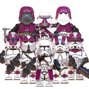 适用乐高星球大战第21新星军团第三方益智拼装积木人仔玩具WM6127