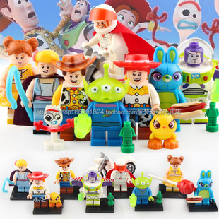 适用乐高玩具WM6060总动员巴斯光年胡迪积木人仔小人儿童拼装玩具