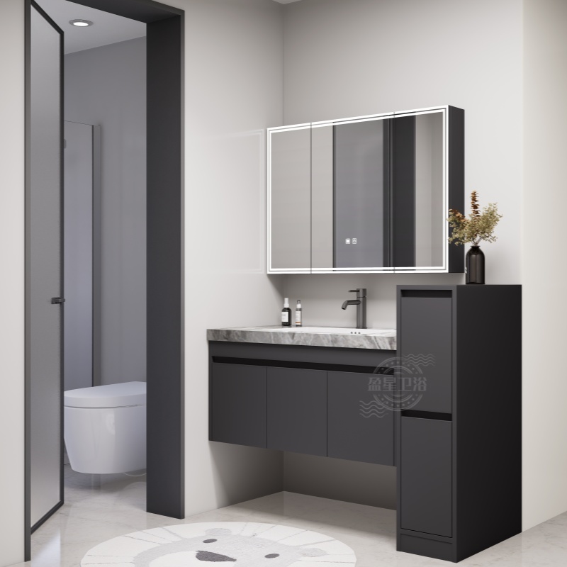 可切割陶瓷一体盆各种规格浴室柜