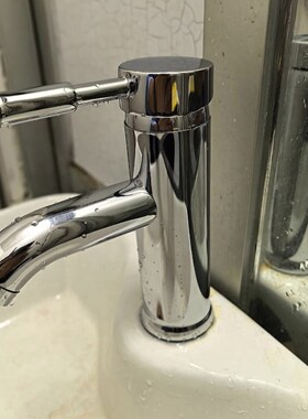 洗手盆浴室柜黑色不锈钢台盆冷热陶瓷盆洗脸盆水龙头卫生间欧式