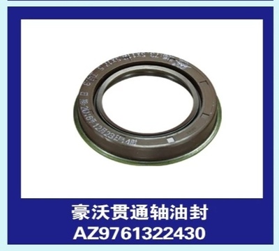 重汽豪沃HOWO贯通轴油封75*95*17 76*110.5*20 1205L2430 AZ97613