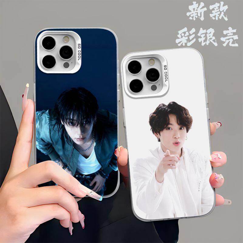 BTS防弹少年团田征国适用OPPORENO16/小米17ULTRA适用苹果13iPhone15p12创意18promax彩银硬手机壳适用14PLUS