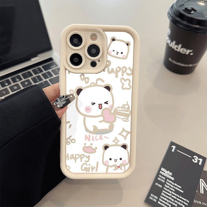 苹果16糖果14爱心一二15plus真我neo7se适用iPhone13手机壳12软17ProMax可爱VIVOIQOONEO11卡通荣耀MAGIC8PRO