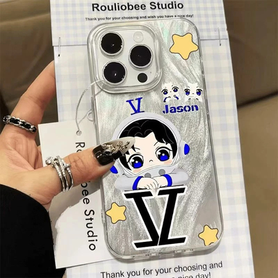 荣耀400创意华为p80pro手机壳硬s20苹果14适用iPhone15羽纱16promax星星张杰12高级感13红米TURBO4可爱findx8