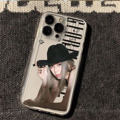 VIVOIQOOZ11X小众iPhone12苹果14创意OPPOK15PRO透明13ProMaxins风软小米17ULTRA适用16PLUS手机壳帽子邓紫棋