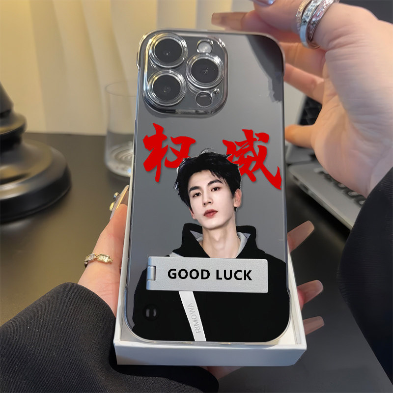 一加13透明12ProMax适用硬OPPOFindx8权威张凌赫iPhone17手机壳带支架16高级感苹果15超薄14plus无边框周边a5