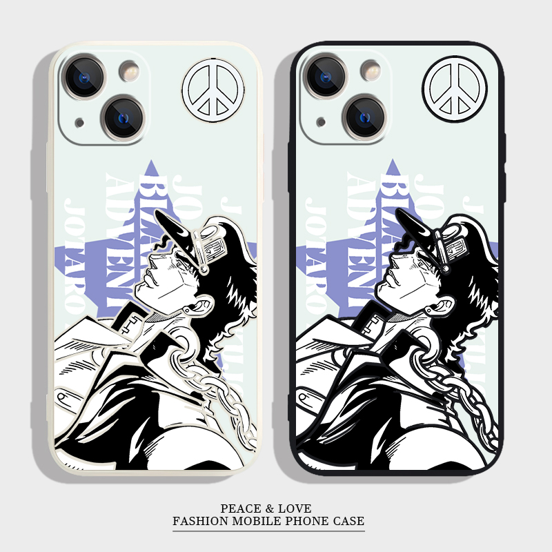 红米K80Ultra苹果17帽子承太郎1615plus卡通真我NEO7TURBO适用iPhone1413pm手机壳12ProMax软VIVOIQOOZ9TURBO