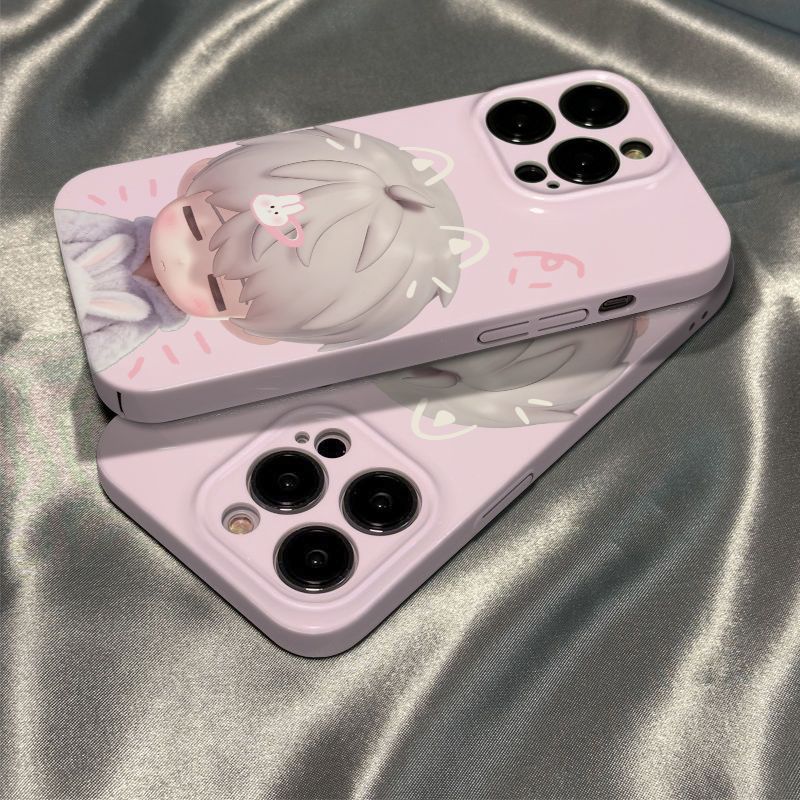 红米Note15适用14低头沈星回13ProMax少女心iPhone16可爱荣耀POWER2手机壳硬苹果17菲林真我NEO7TURBO卡通s60