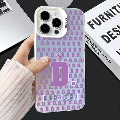 苹果16手机壳硬iPhone13王鹤棣紫D同款15彩银14plus适用OPPOReno12潮酷17ProMax周边一加ACE5Ultra潮酷s30pro