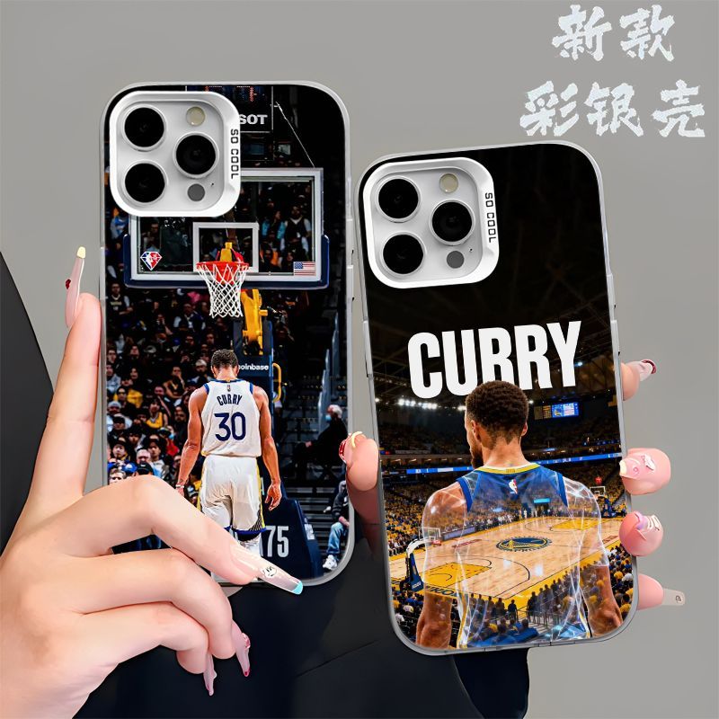 适用苹果13iPhone15创意12promax彩银硬适用14PLUS库里NBA勇士适用华为MATE80适用红米NOTE17适用小米16ULTRA