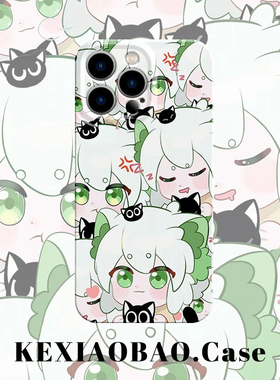 IQOOZ10TURBO手机壳Reno14卡通罗小黑战纪Nova12适用可爱13ProMax苹果16菲林硬iPhone15创意x200s卡通三星S24