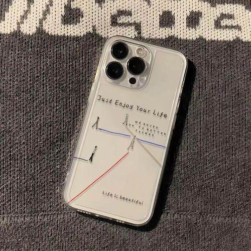 透明小米15简约人像iPhone16PLUS苹果14适用12ProMax荣耀400软17手机壳Reno13创意OPPOA6PRO小众红米k80Ultra