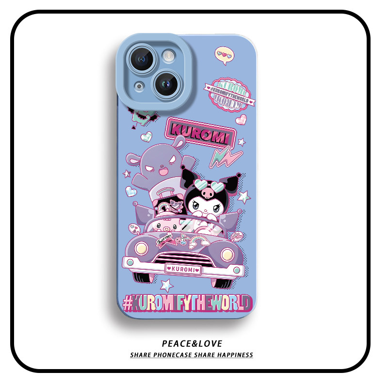 华为NOVA16手机壳软17情侣库洛米巴库瞳眼苹果13卡通14ProMax可爱iPhone15适用OPPOFindx9spro创意荣耀MAGIC8
