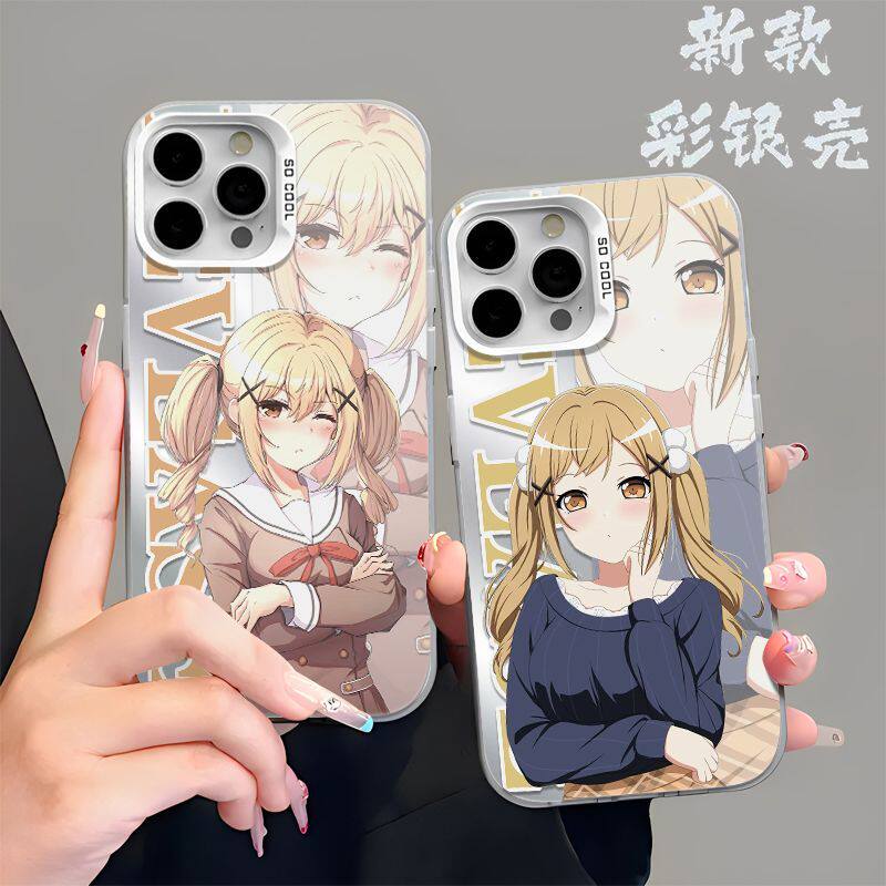 BanGDream市谷有咲适用OPPORENO16适用红米NOTE17适用苹果13iPhone15p12创意18promax彩银硬手机壳适用14PLUS