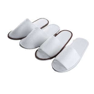 酒店宾馆一次性拖鞋 美容院客房加厚防滑拉毛绒镶底拖鞋100双包邮