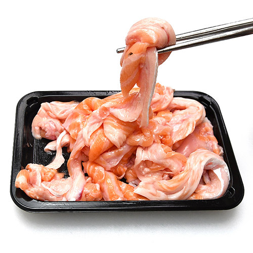 三文鱼鱼腩边角碎料油脂边