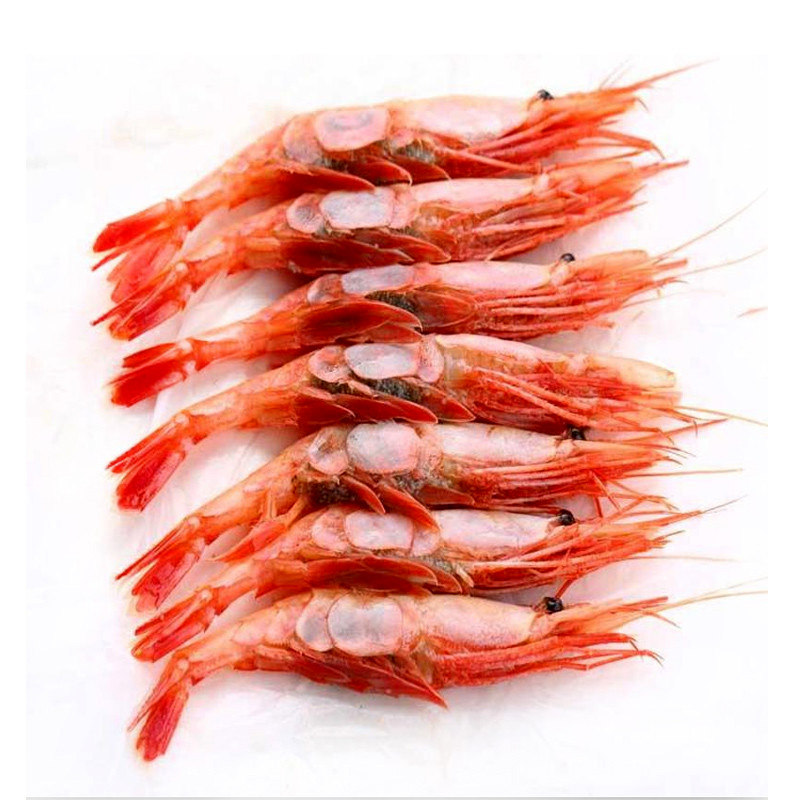 低温俄罗斯1kg即食日式北极甜虾
