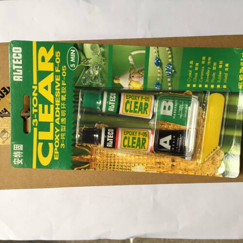 特价酬宾 ALTECO安特固3-吨型透明环氧胶F-05 万能强力AB胶 5MIN