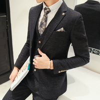 Costume homme en lainage pour hiver - Ref 1556365 Image 7