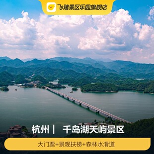 [千岛湖天屿景区-大门票+景观扶梯+森林水滑道]千岛湖天屿景区