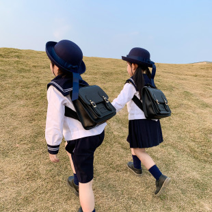 ins日系儿童双肩包男童学院书包休闲旅游小童背包幼儿园小书包