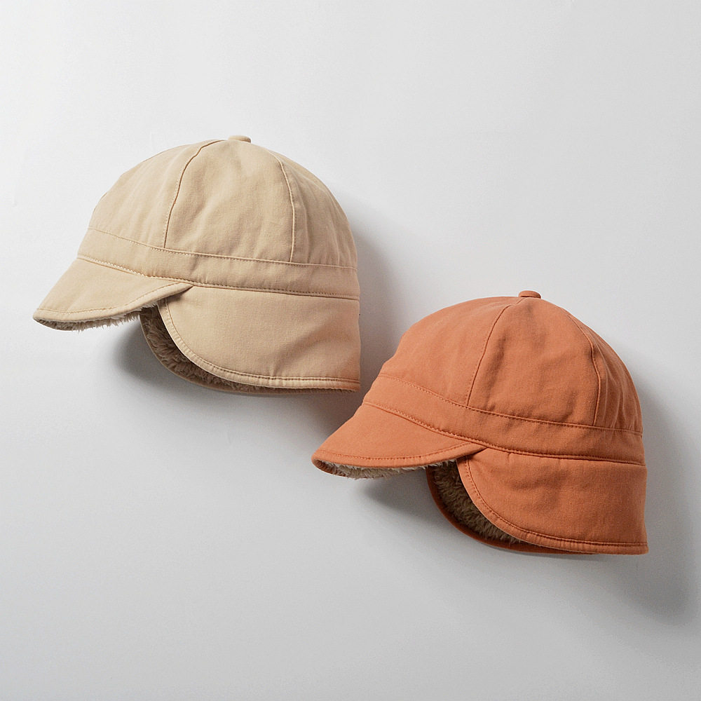 宝宝帽子秋冬男鸭舌帽儿童棒球帽防晒遮阳帽男童加绒加厚婴儿帽