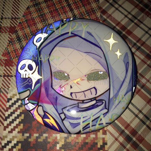 【幕醒森林】undertale传说之下周边sans吧唧挂件立牌色纸万圣节