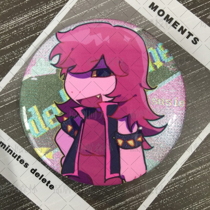 三角符文吧唧徽章立牌色纸钥匙扣